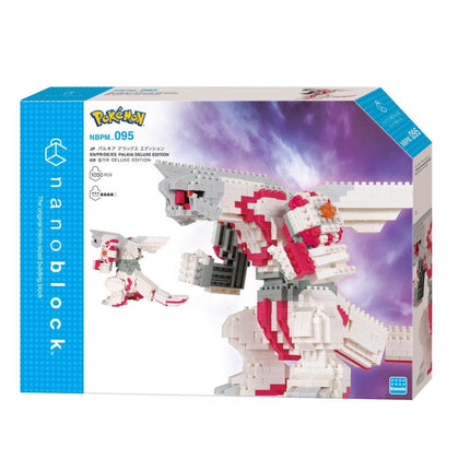a Pokemon-themed box for a Nano-Lock set, which includes a detailed model of a Pokémon character.