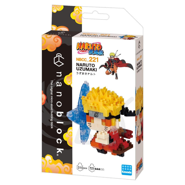 a box containing a set of NBBcc 21 pieces, which are a type of building block. The box is designed to resemble the packaging of the Nintendo series, specifically the character Naruto. The packaging includes a picture of the character and some text related to the product.