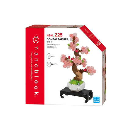 a Bonsai tree made of small plastic blocks, which is a product of the Bonsai Kit.